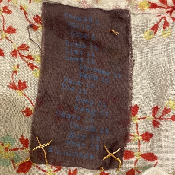 Yvonne S Marie Antoinette floral Dress . Size S - Picture 7 of 10